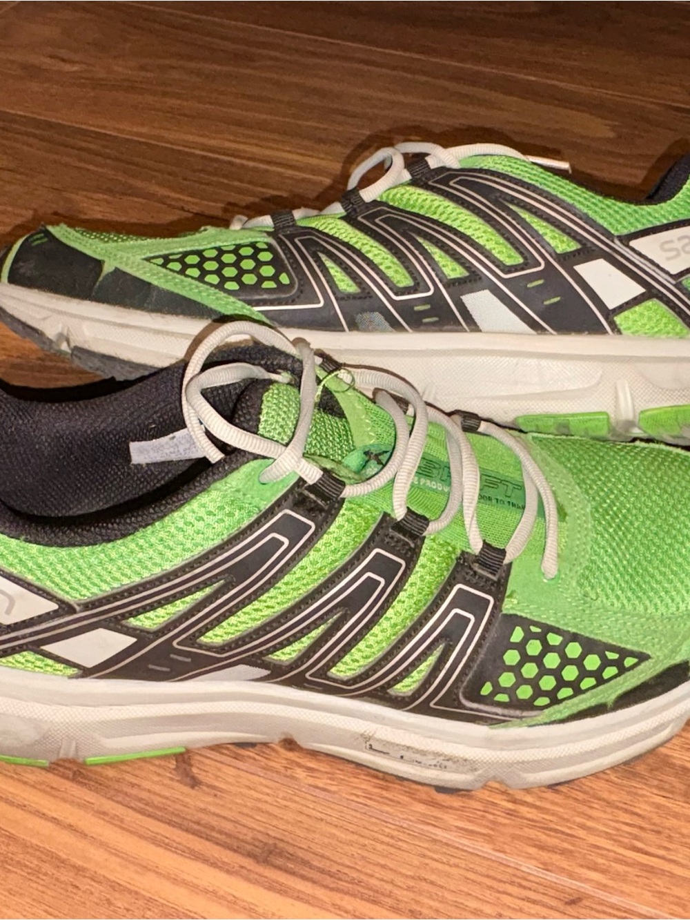Salomon XR TRAIL Men's Green Gray and Black Shoes - men US 10.5
